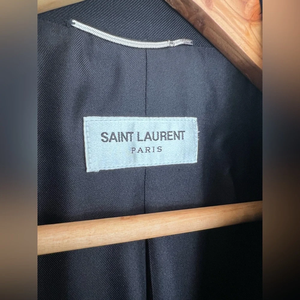 Saint Laurent Elegant Black Blazer